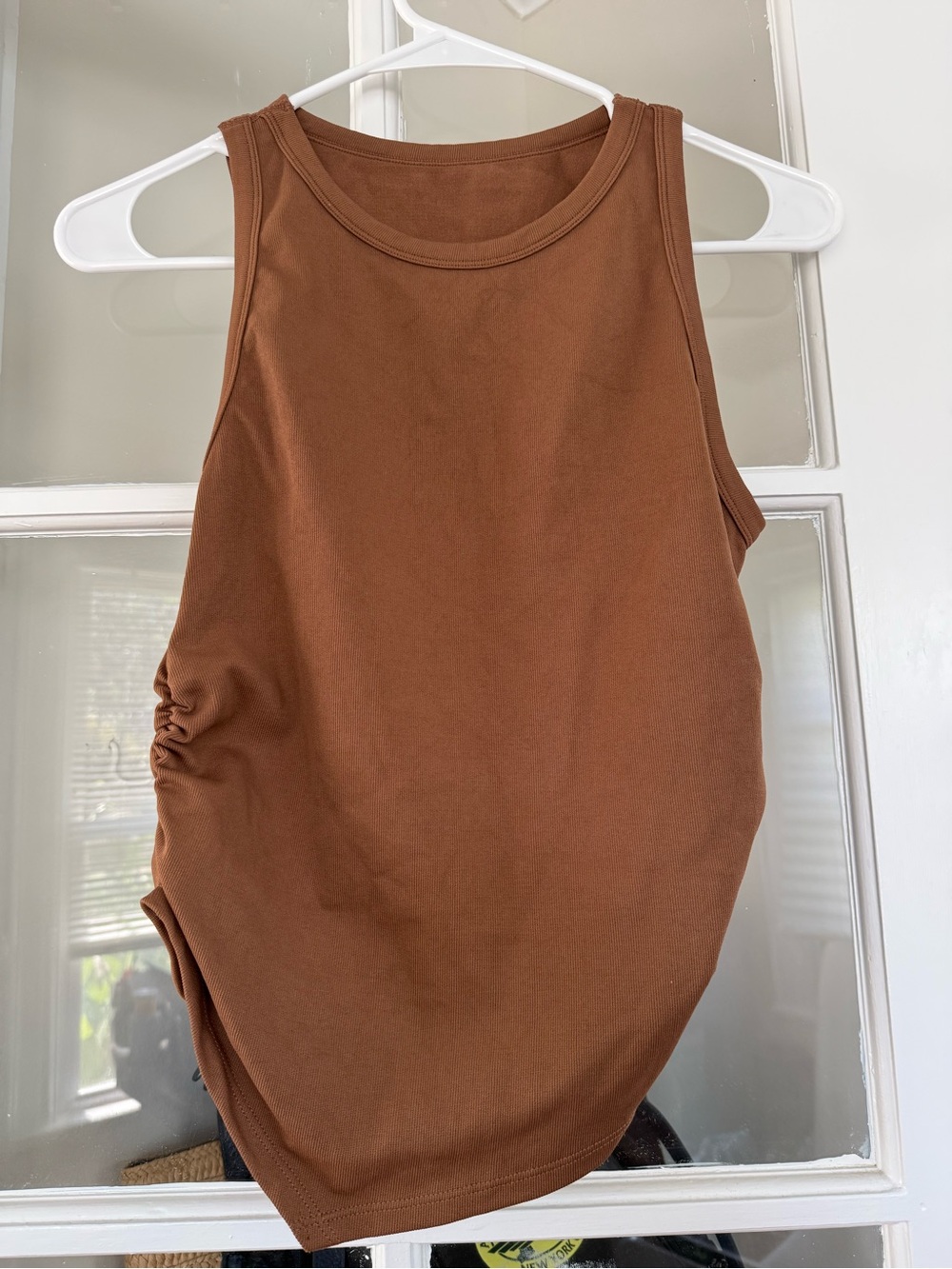 Everyday Scoop Neck Tank Top in Coffee